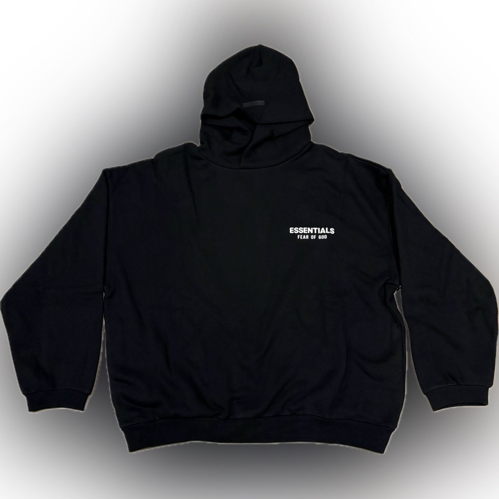 Fear of God Essentials FW24 Black Hoodie